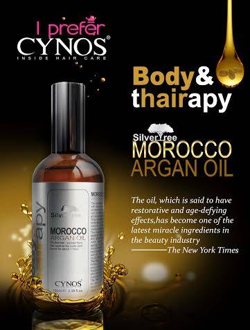 Cynos Body and Hair Therapy Argan Oil