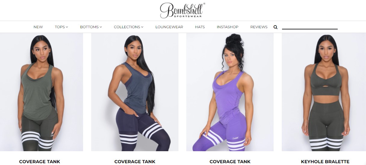 bombshell sportswear